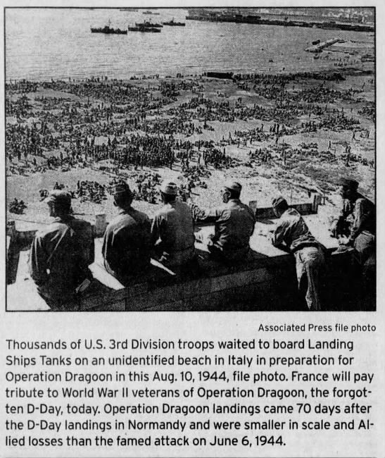 Thousands of U.S. 3rd Division troops